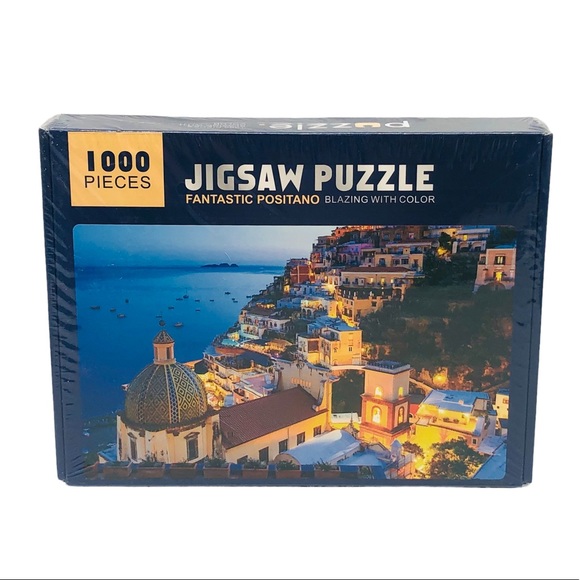 Puzzle Fantastic Positano Italy 1000 Piece Puzzle - Picture 7 of 8